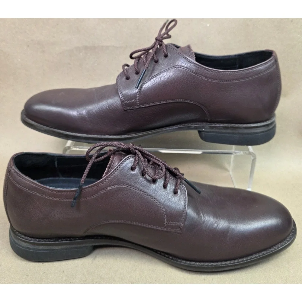 Cole Haan (Sz 8.5 M) Holland Grand Plain Toe Cordovan C30658 Men's Oxford Shoes